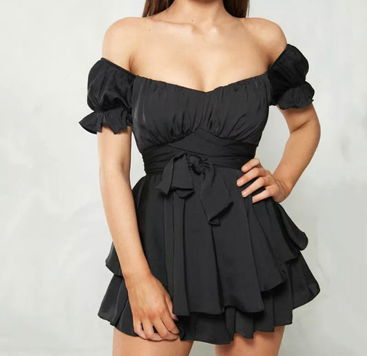 Briell ( black mini dress)