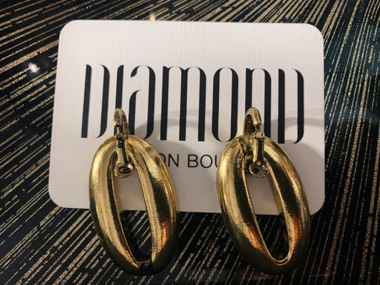 Becan ( Jewelry gold earrings)